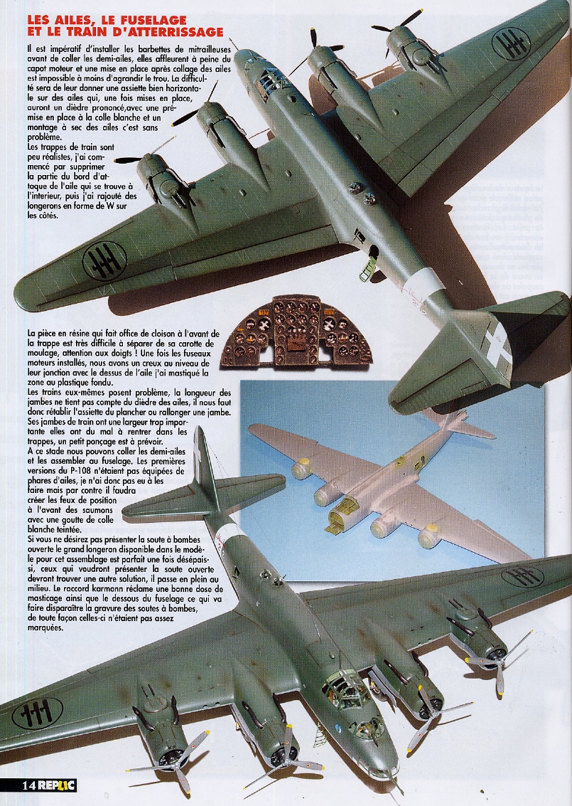 Replic 172 - Piaggio P-108 D, Su-27, Liliental